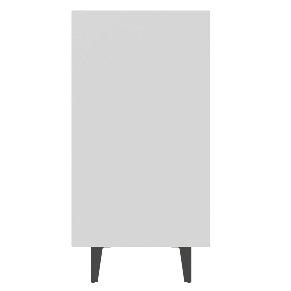 vidaXL kumode, balta, 103,5x35x70 cm, skaidu plātne