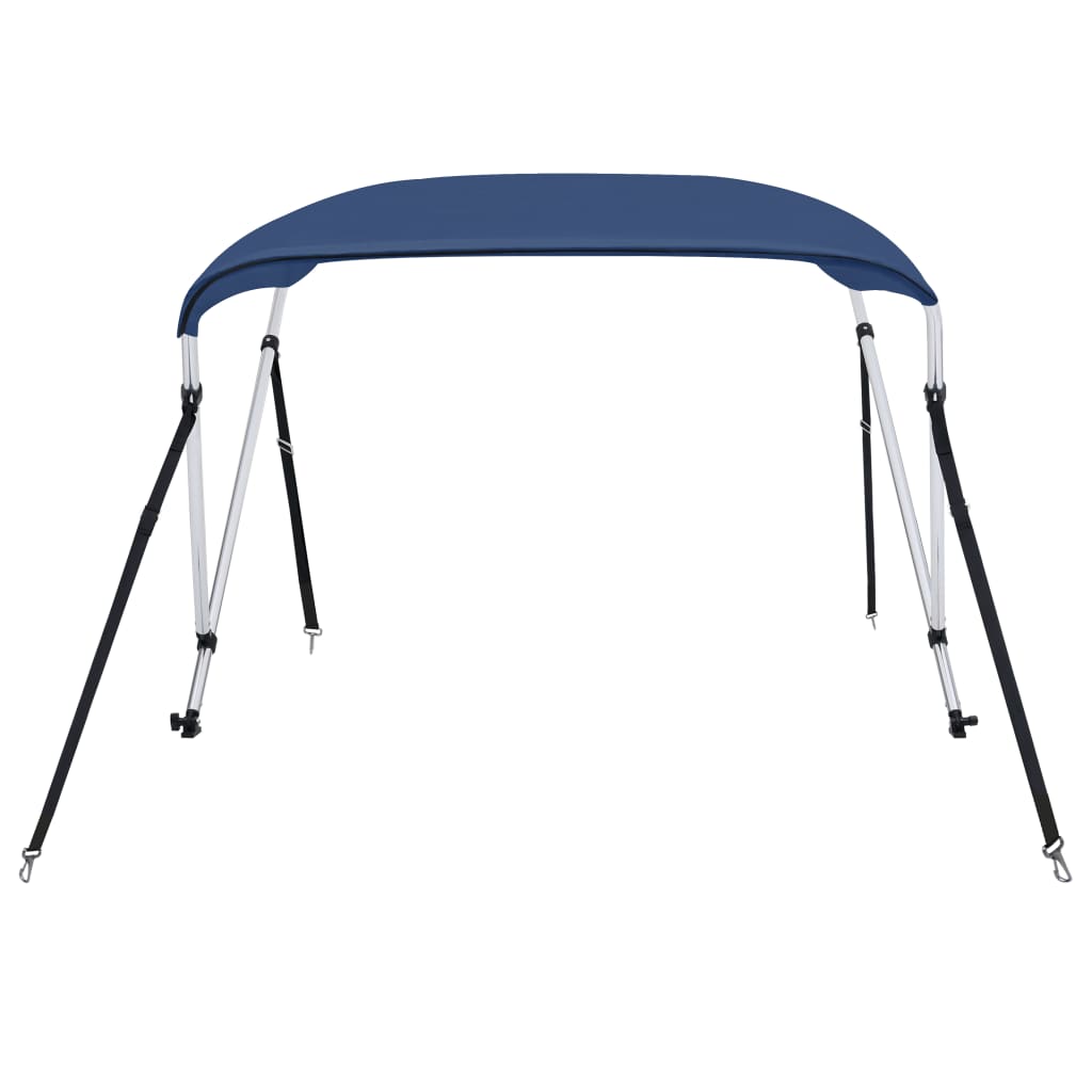 vidaXL divloku motorlaivas jumts, tumši zils, 150x120x110 cm