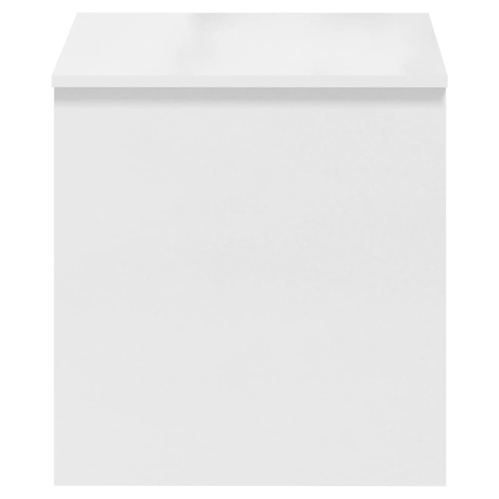 vidaXL kafijas galdiņš, balts, 102x50,5x52,5 cm, inženierijas koks