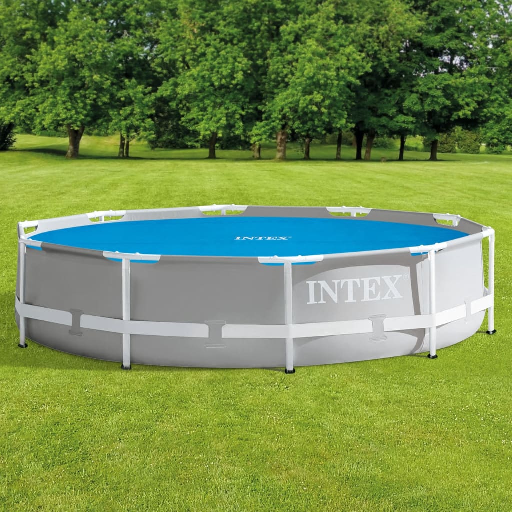Intex solārais baseina pārsegs, zils, 290 cm, polietilēns