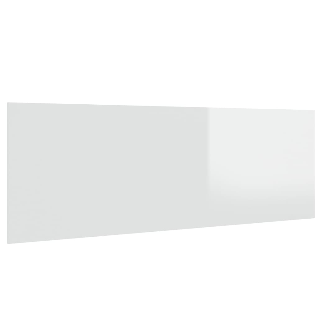 vidaXL Sienas galvgalis, balts, 240x1,5x80 cm, inženierijas koks