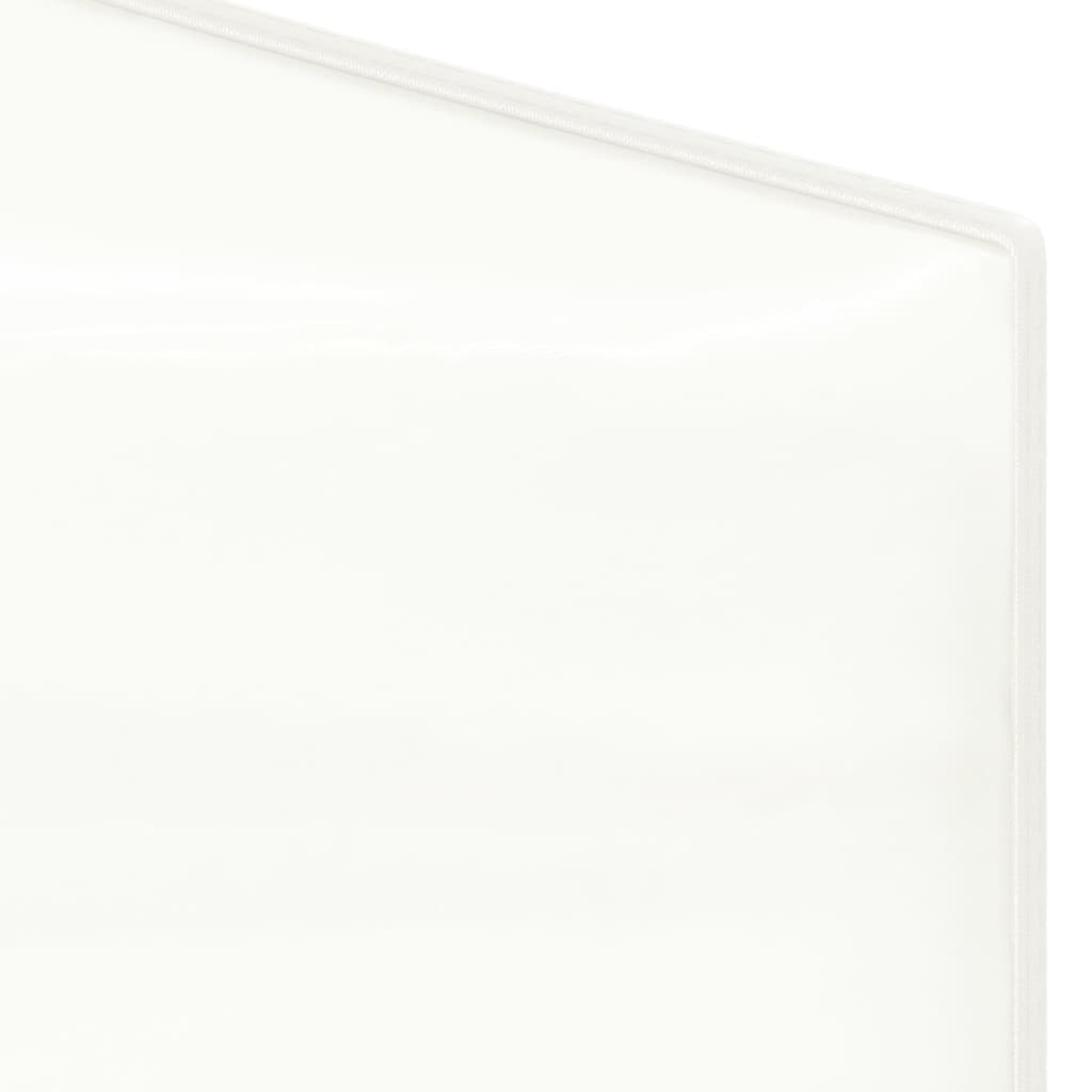 vidaXL saliekama nojume ar sienām, balta, 2x2 m