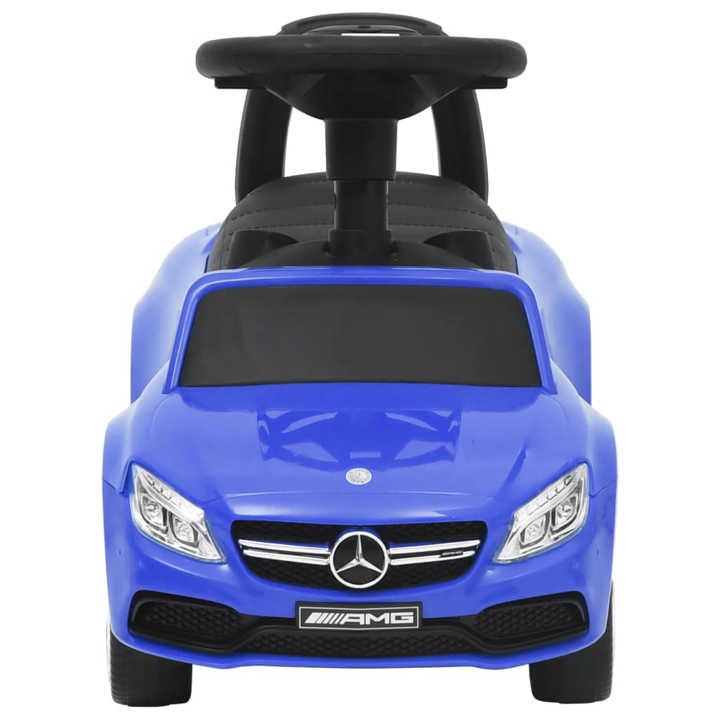 vidaXL stumjams rotaļu auto, Mercedes-Benz C63, zils