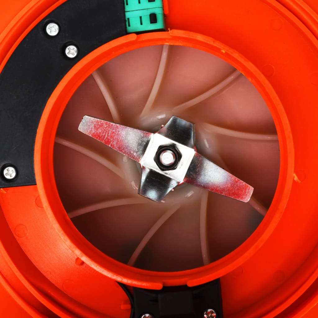 vidaXL lapu pūtējs, darbināms ar benzīnu, 26 cm3, oranžs