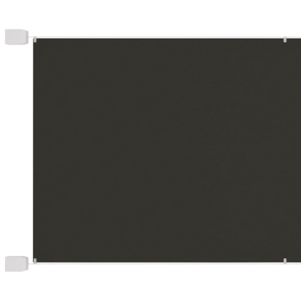 vidaXL vertikāla markīze, antracītpelēka, 60x600 cm, Oksfordas audums