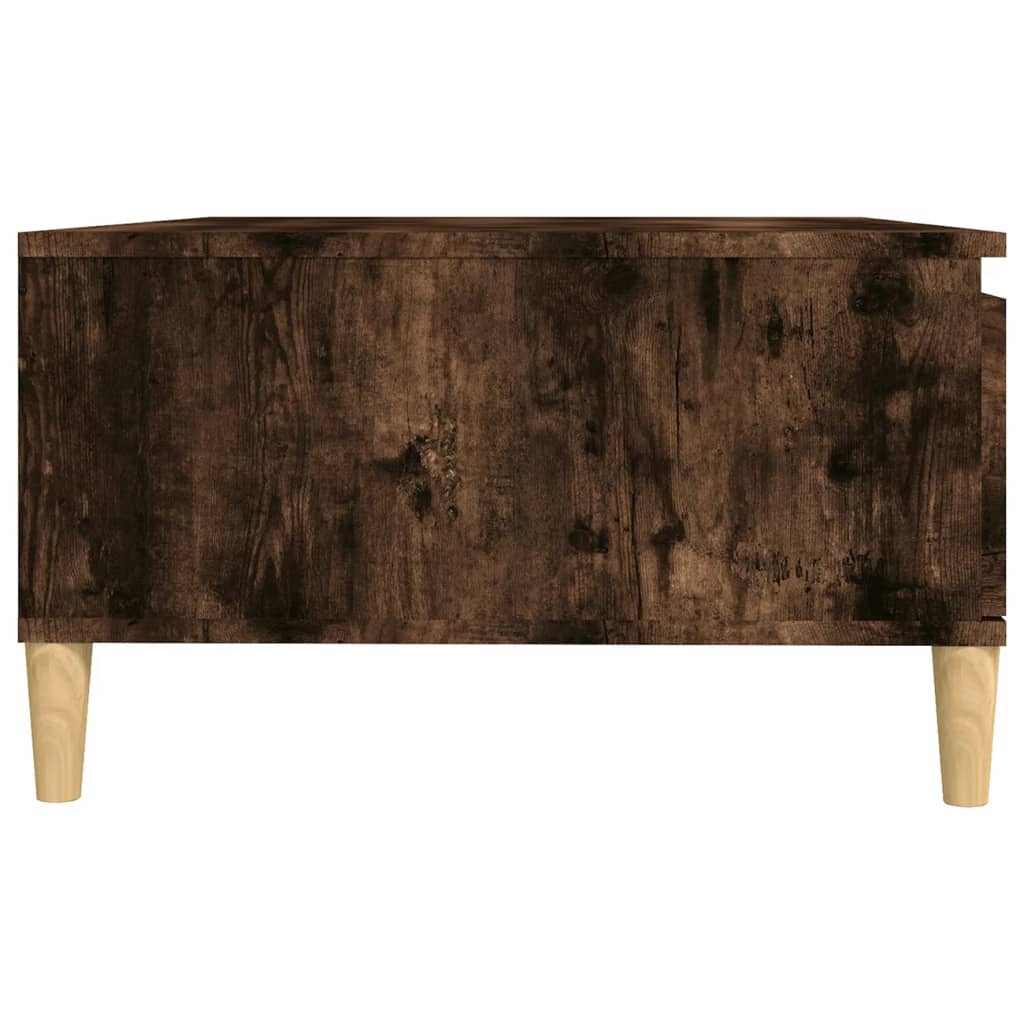 vidaXL kafijas galdiņš, ozolkoka krāsa, 90x60x35 cm, skaidu plāksne