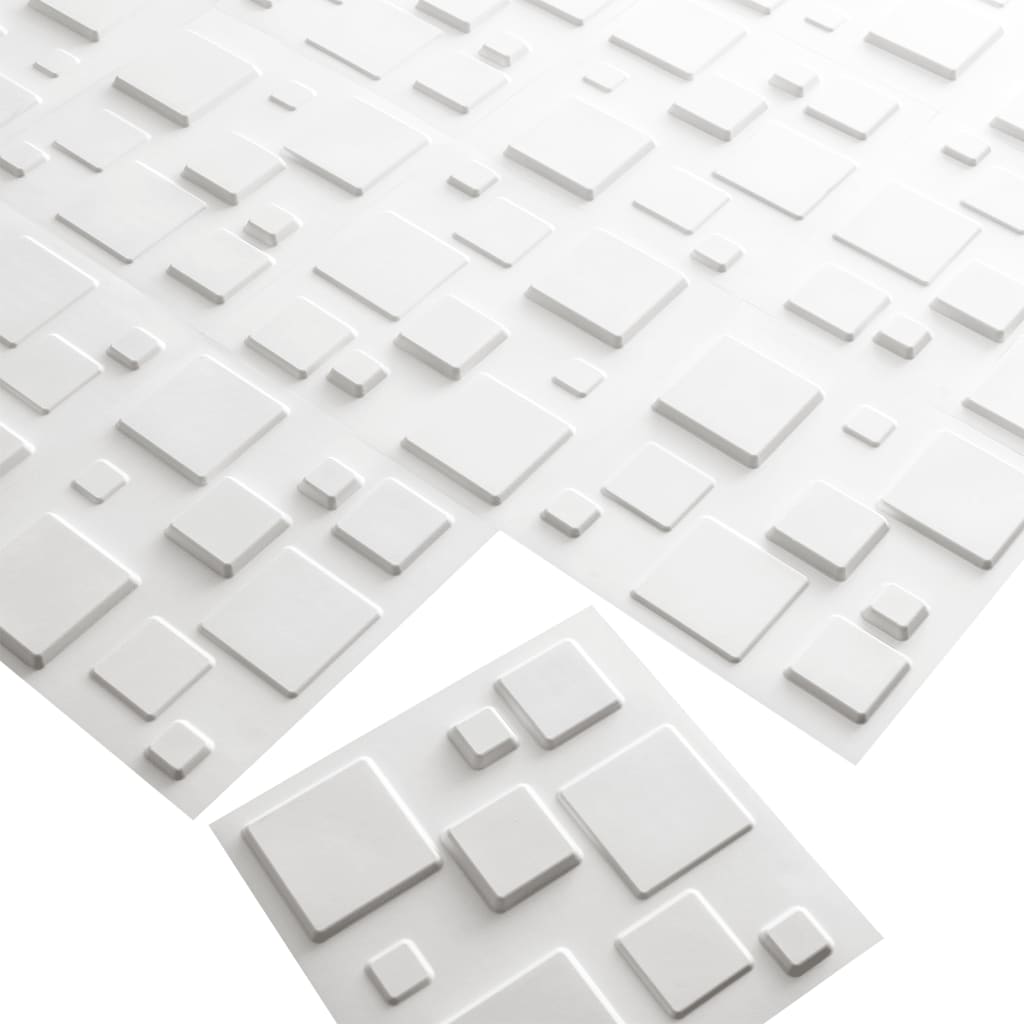 WallArt 3D sienas paneļi GA-WA09, 24 gab., kvadrāti
