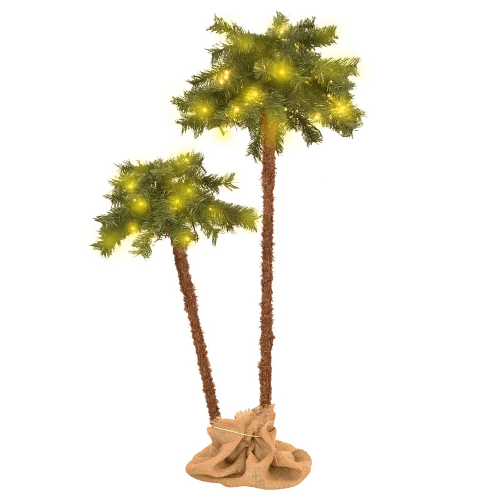vidaXL Ziemassvētku koks ar LED, 105 cm un 180 cm