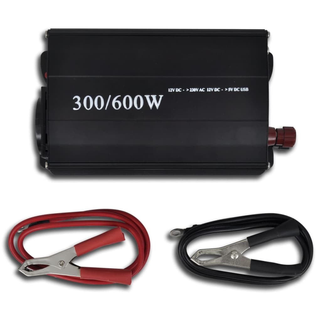 Sprieguma Pārveidotājs 300-600 W ar USB