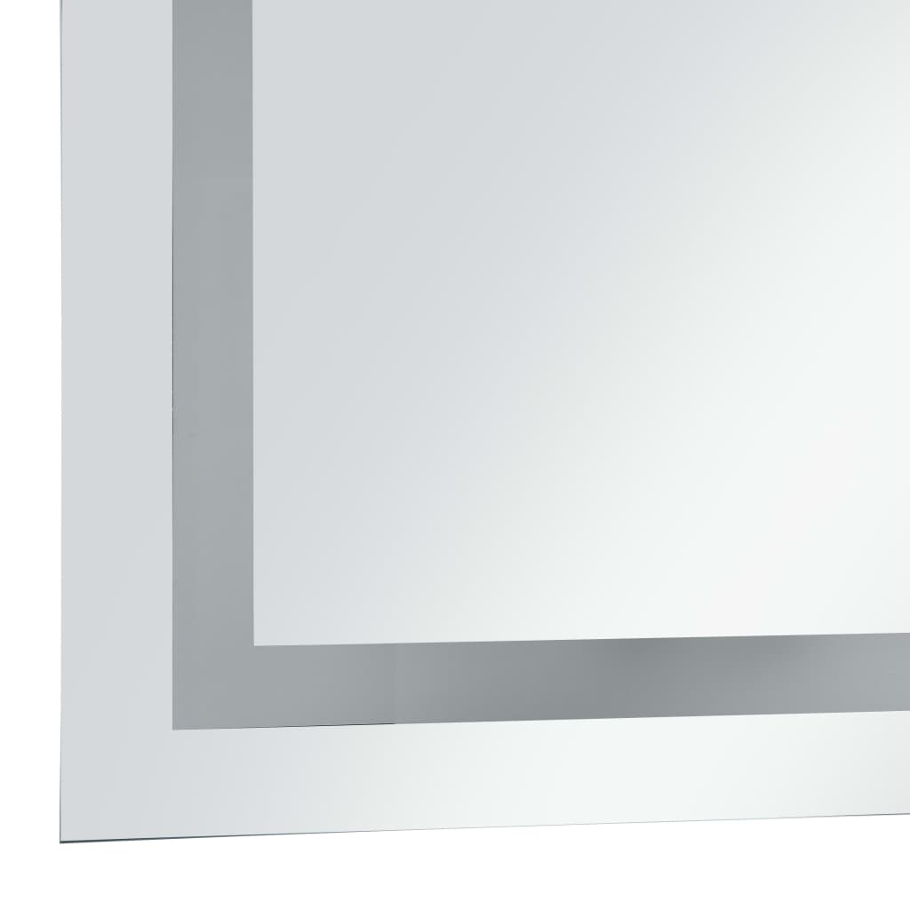 vidaXL vannasistabas spogulis ar LED un skārienu sensoru, 60x100 cm