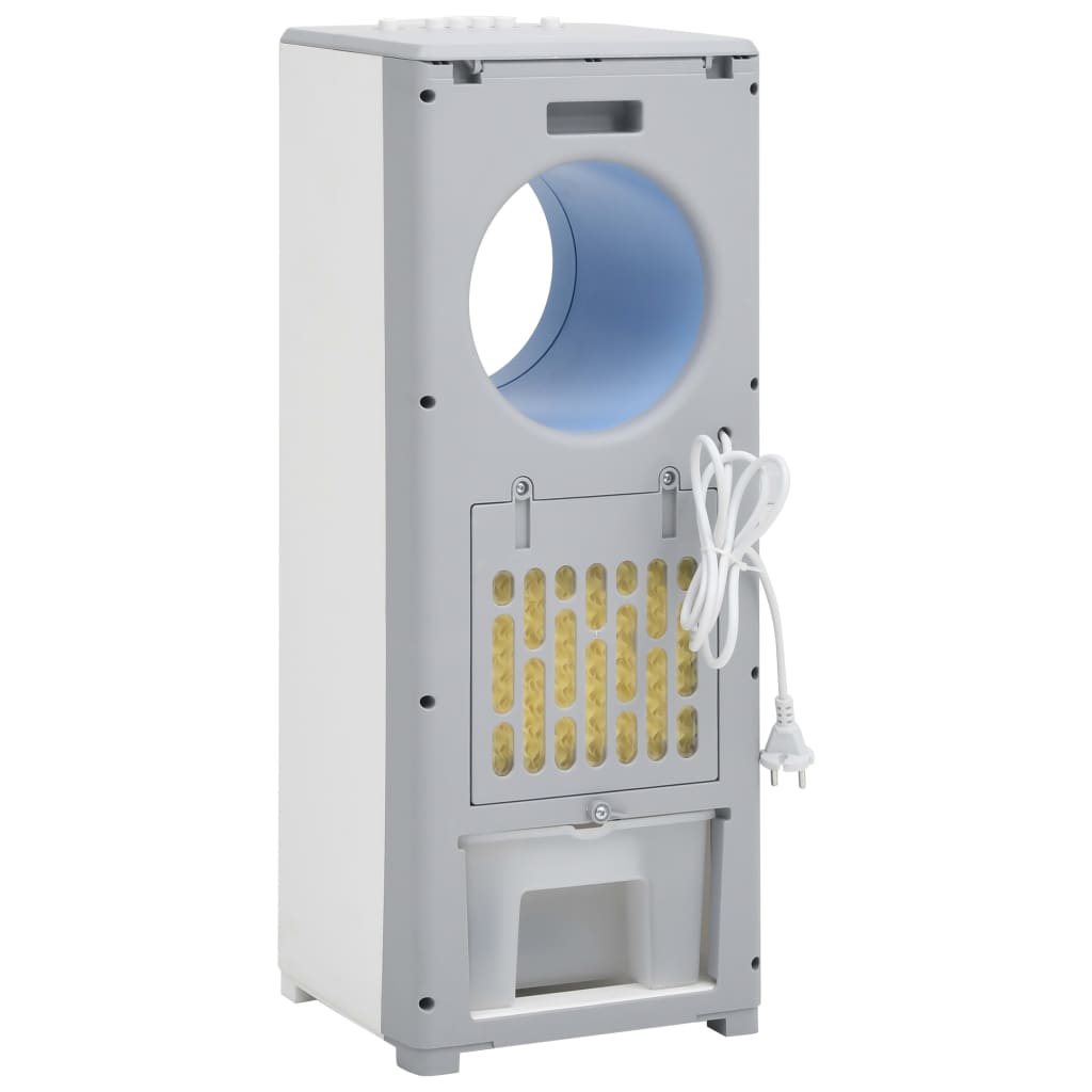 vidaXL gaisa kondicionieris, balts, pārvietojams, 264x255x680 cm, 80 W