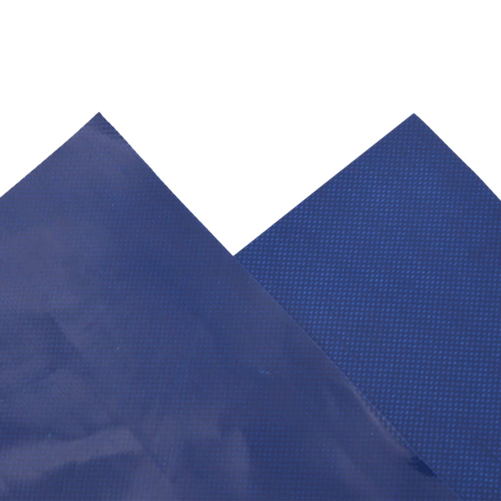 vidaXL brezenta pārklājs, zils, 4x4 m, 650 g/m²