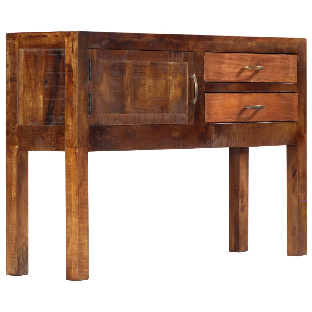 vidaXL kumode, 118x30x75 cm, mango masīvkoks