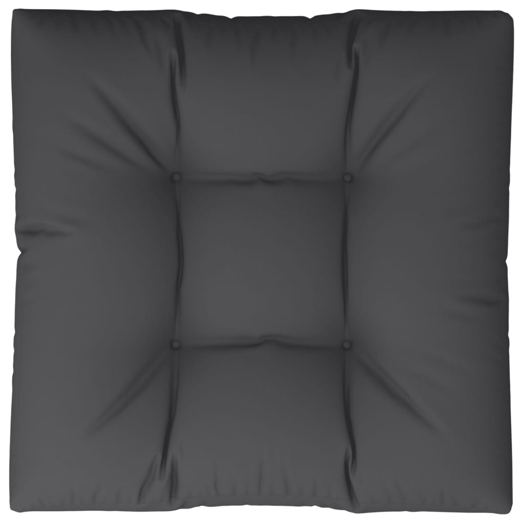 vidaXL dīvāna spilvens, 80x80x12 cm, audums, melns