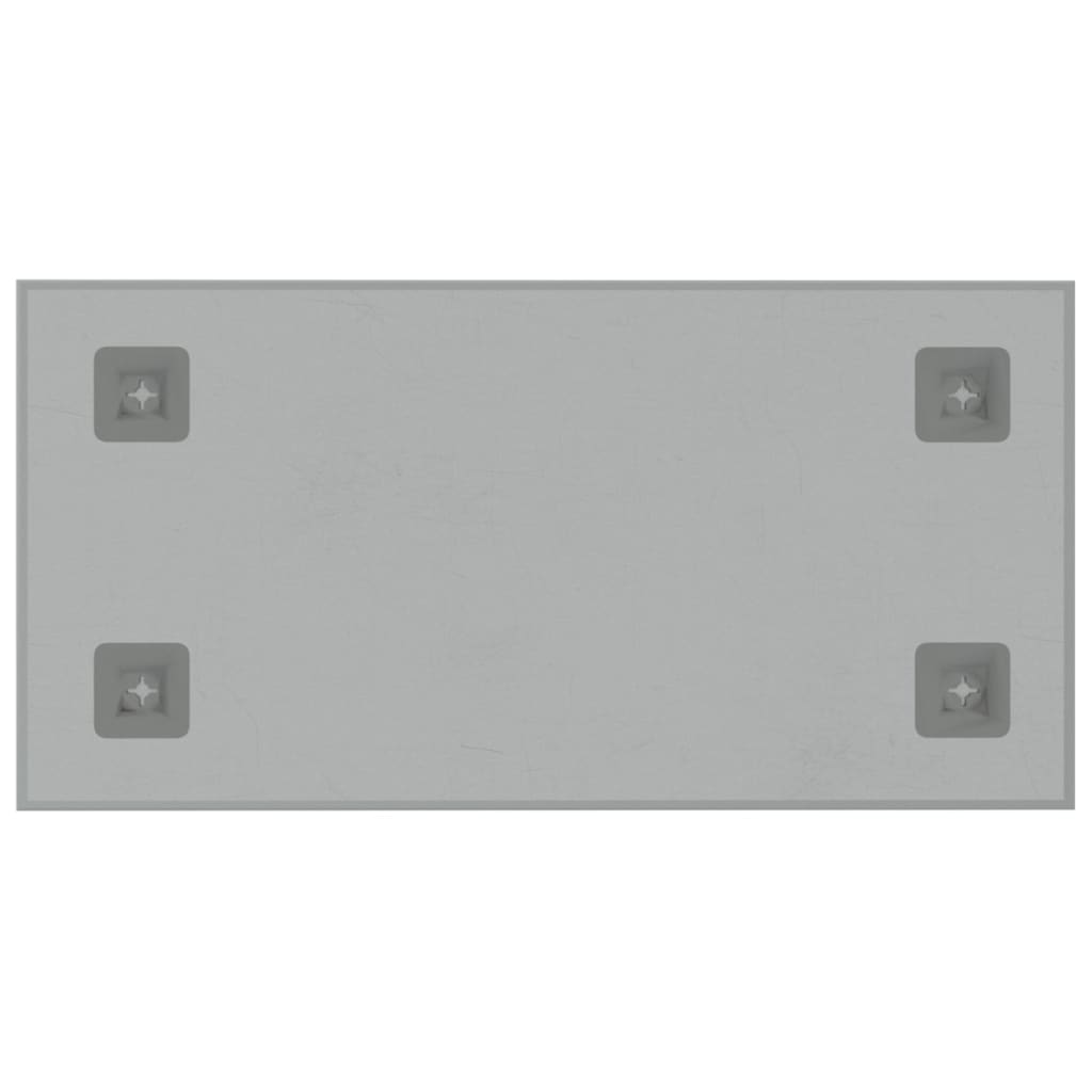 vidaXL magnētiskā tāfele, stiprināma pie sienas, balta, 40x20 cm