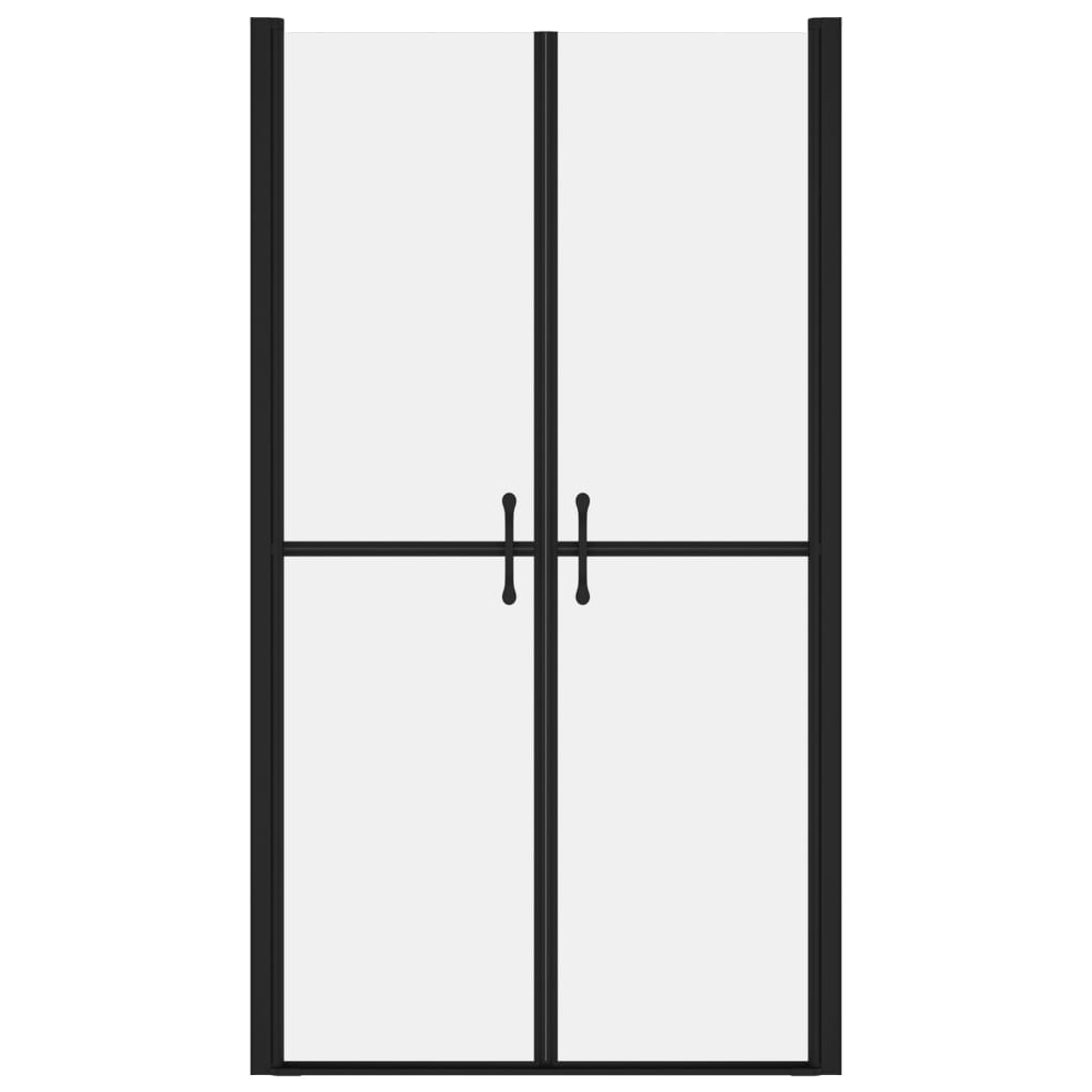 vidaXL dušas durvis, (88-91)x190 cm, ESG, matētas