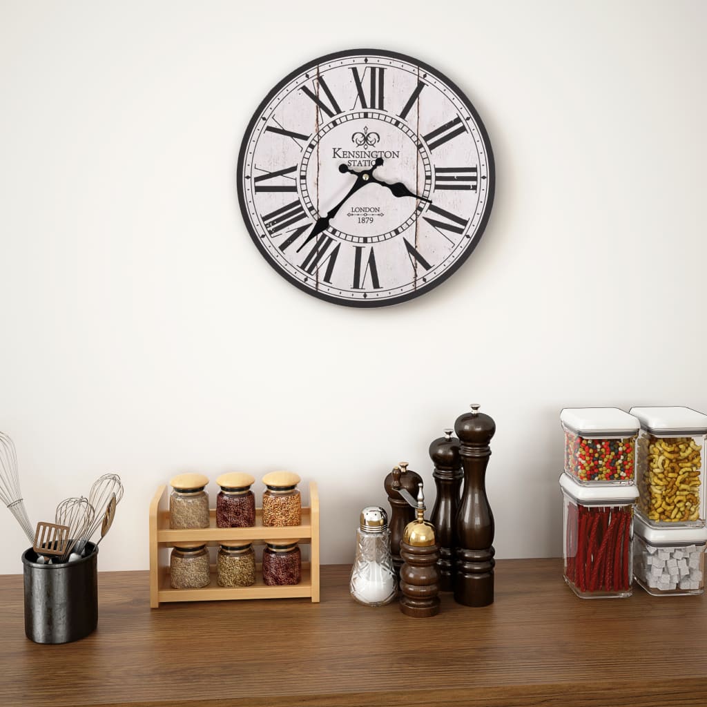 vidaXL vintāžas sienas pulkstenis, Londona, 30 cm