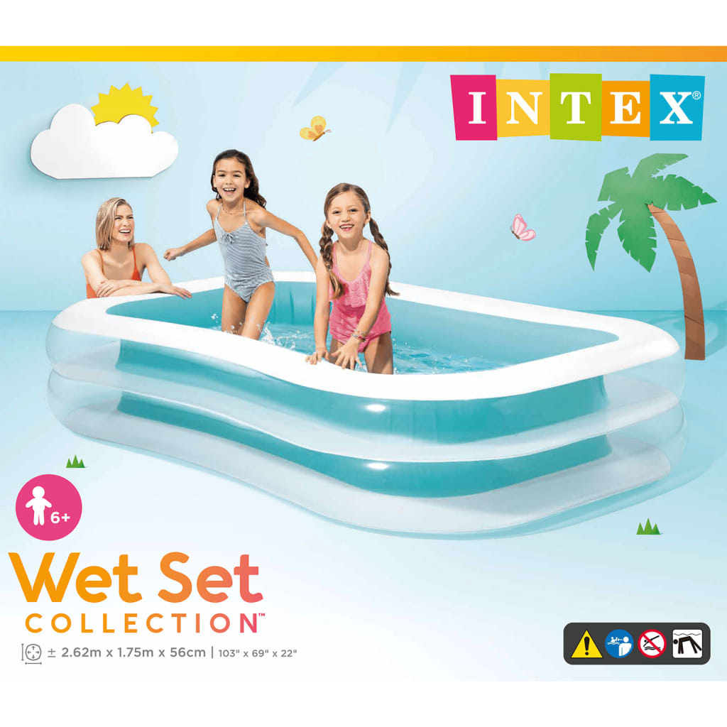 Intex baseins Swim Center Family Pool, 262x175x56 cm