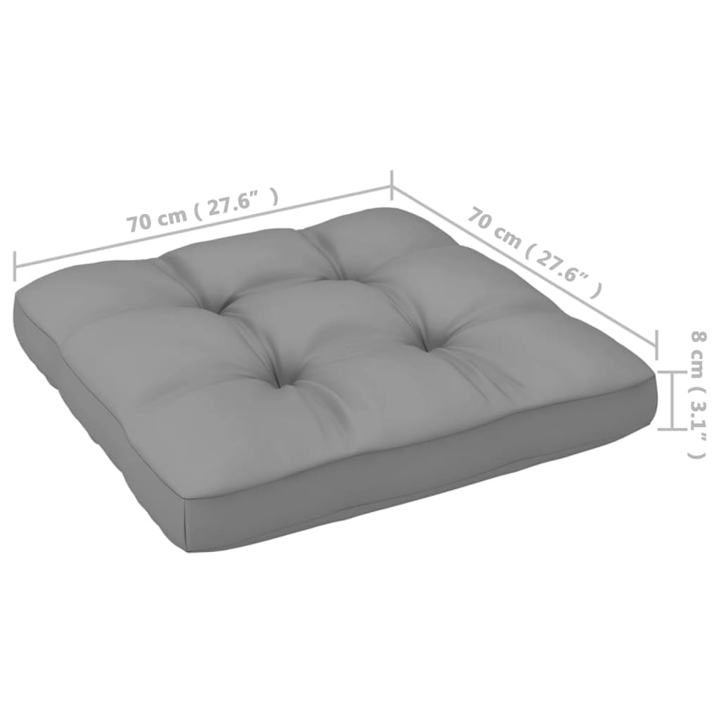 vidaXL 2-vietīgs dārza dīvāns ar matračiem, priedes masīvkoks