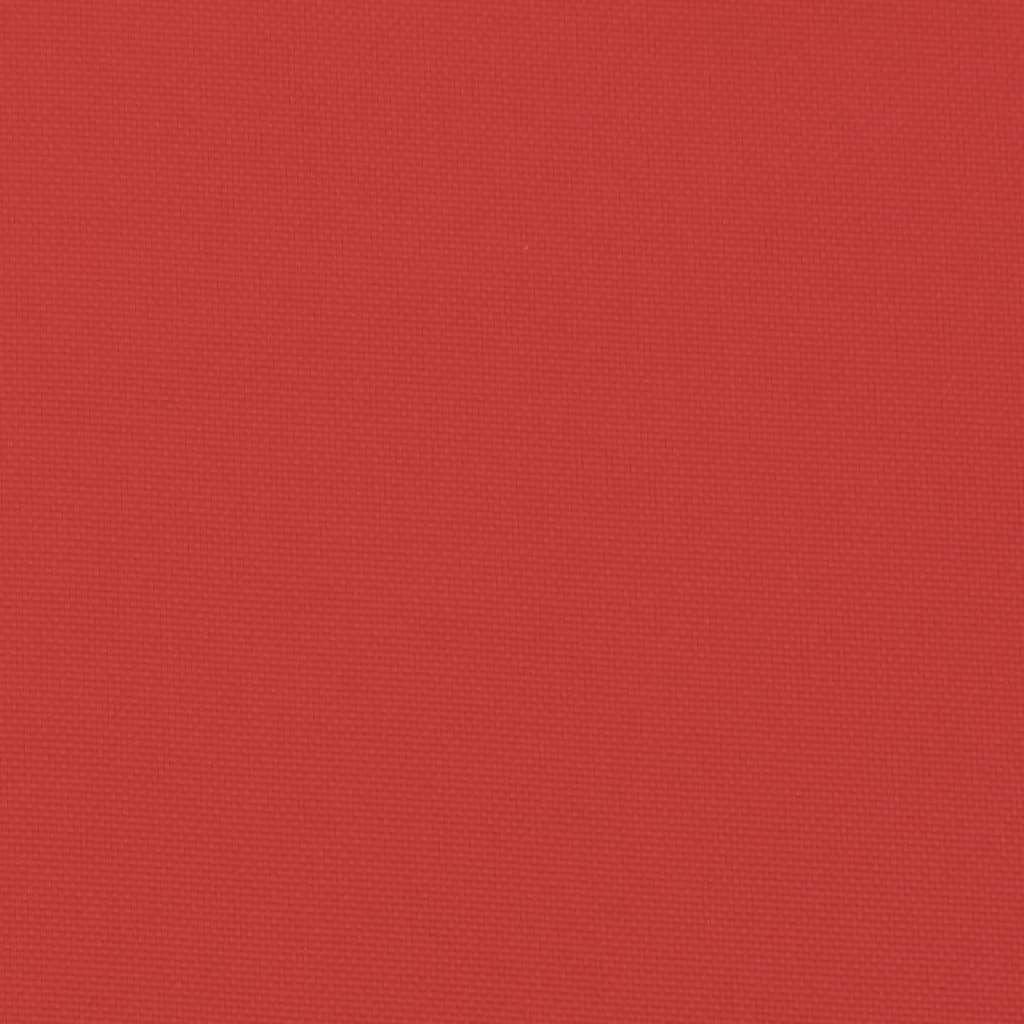 vidaXL atpūtas krēsla matracis, sarkans, (75+105)x50x3 cm