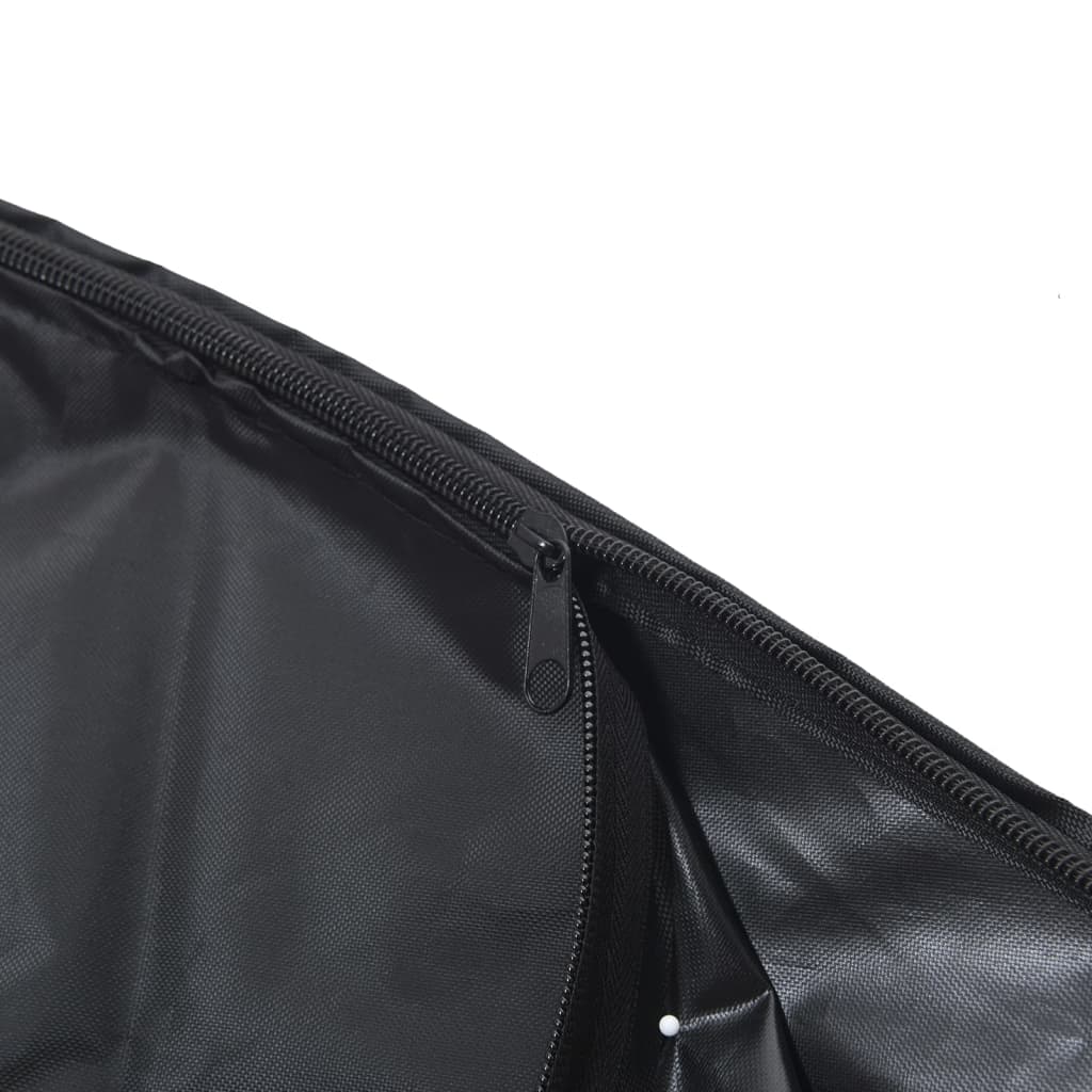 vidaXL dārza lietussarga pārvalki, 2 gab., 265x50/70/40cm, 420D audums