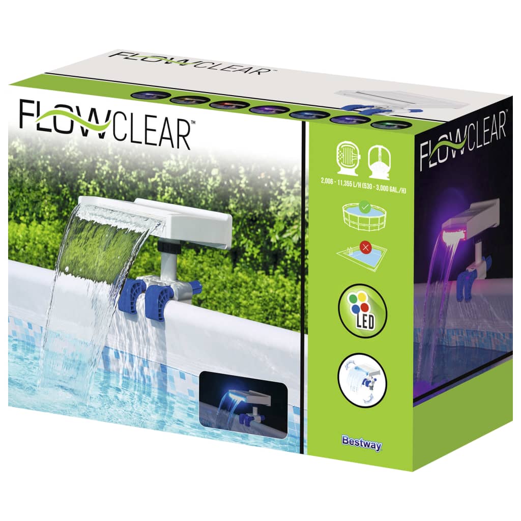 Bestway Flowclear LED ūdenskritums, nomierinošs