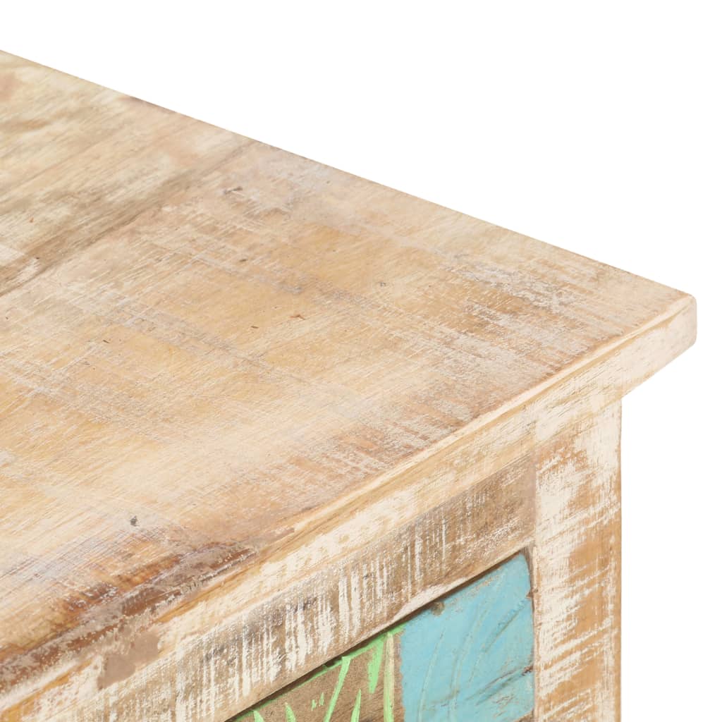 vidaXL kafijas galdiņš, 100x55x40 cm, neapstrādāts akācijas koks
