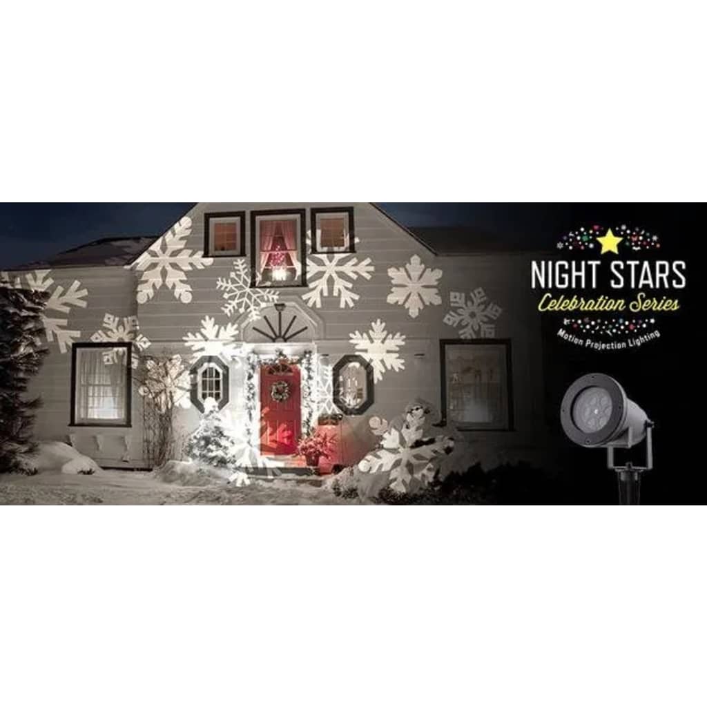 Night Stars LED projektors "Holiday Charms", 6 moduļi, 12 W, NIS004