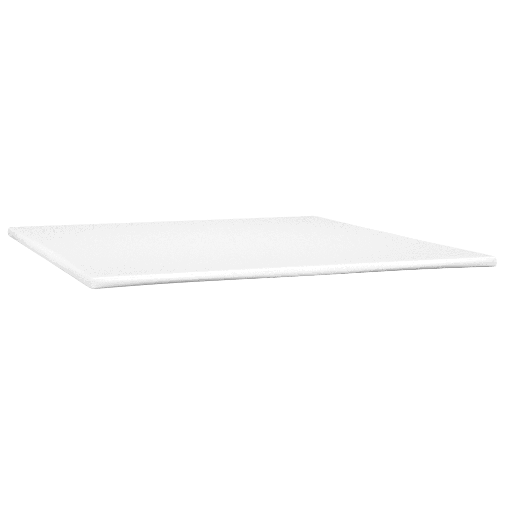 vidaXL atsperu gulta ar matraci, gaiši pelēka samts, 180x200 cm