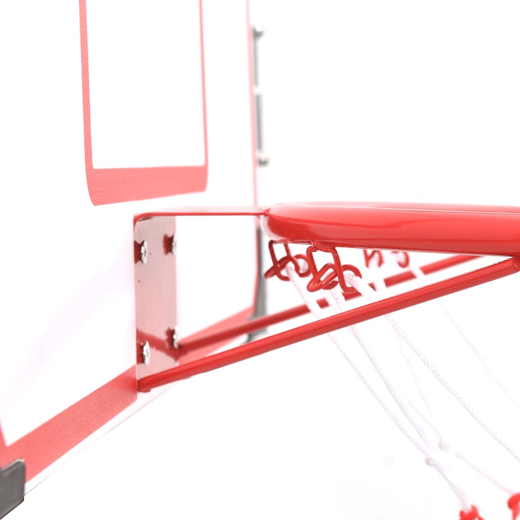 vidaXL 5-daļīgs basketbola groza komplekts, stiprināms pie sienas