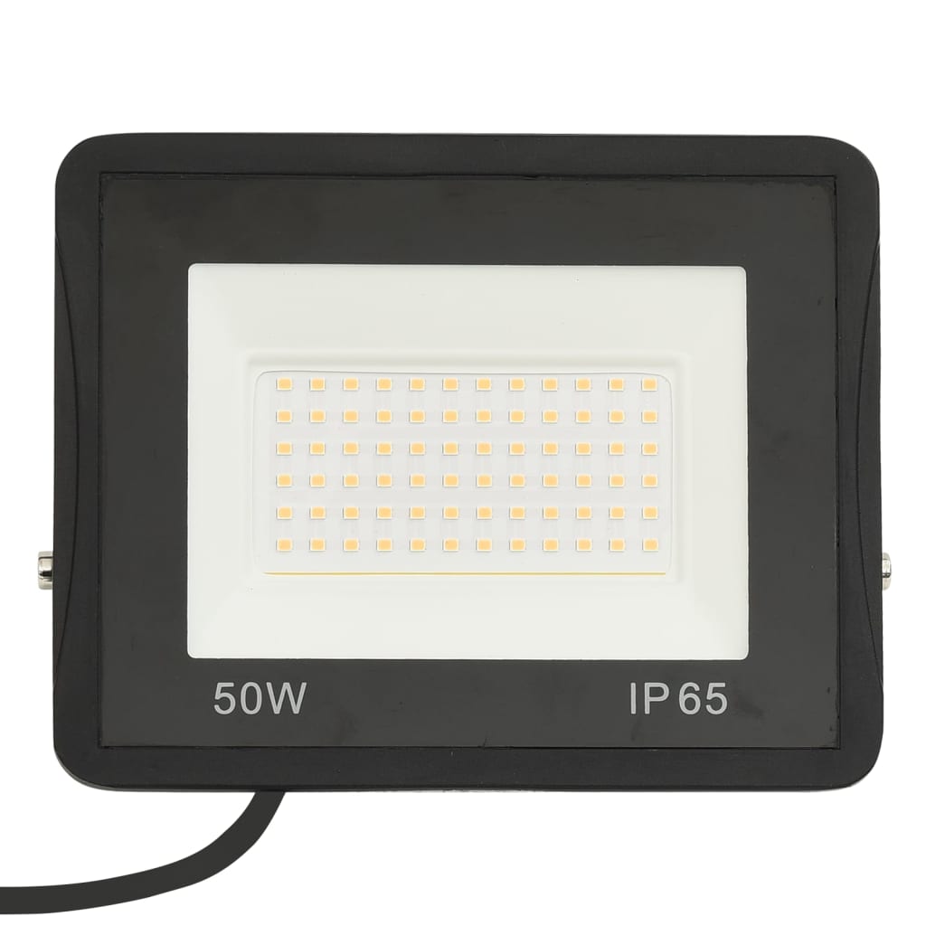 vidaXL LED prožektors, 50 W, silti balta gaisma