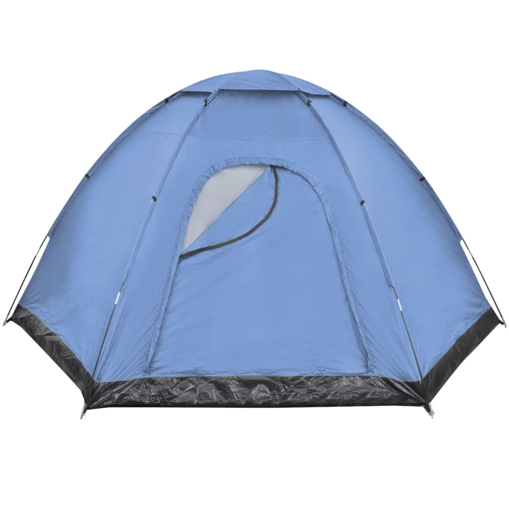vidaXL telts 6 personām, zilā krāsā