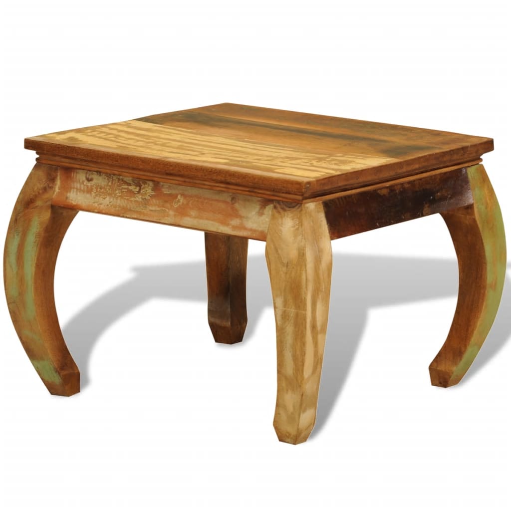 vidaXL kafijas galdiņš, vintāžas stils, pārstrādāts koks
