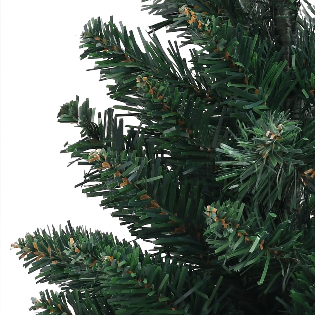 vidaXL mākslīgā Ziemassvētku egle ar statīvu, zaļa, 60 cm, PVC