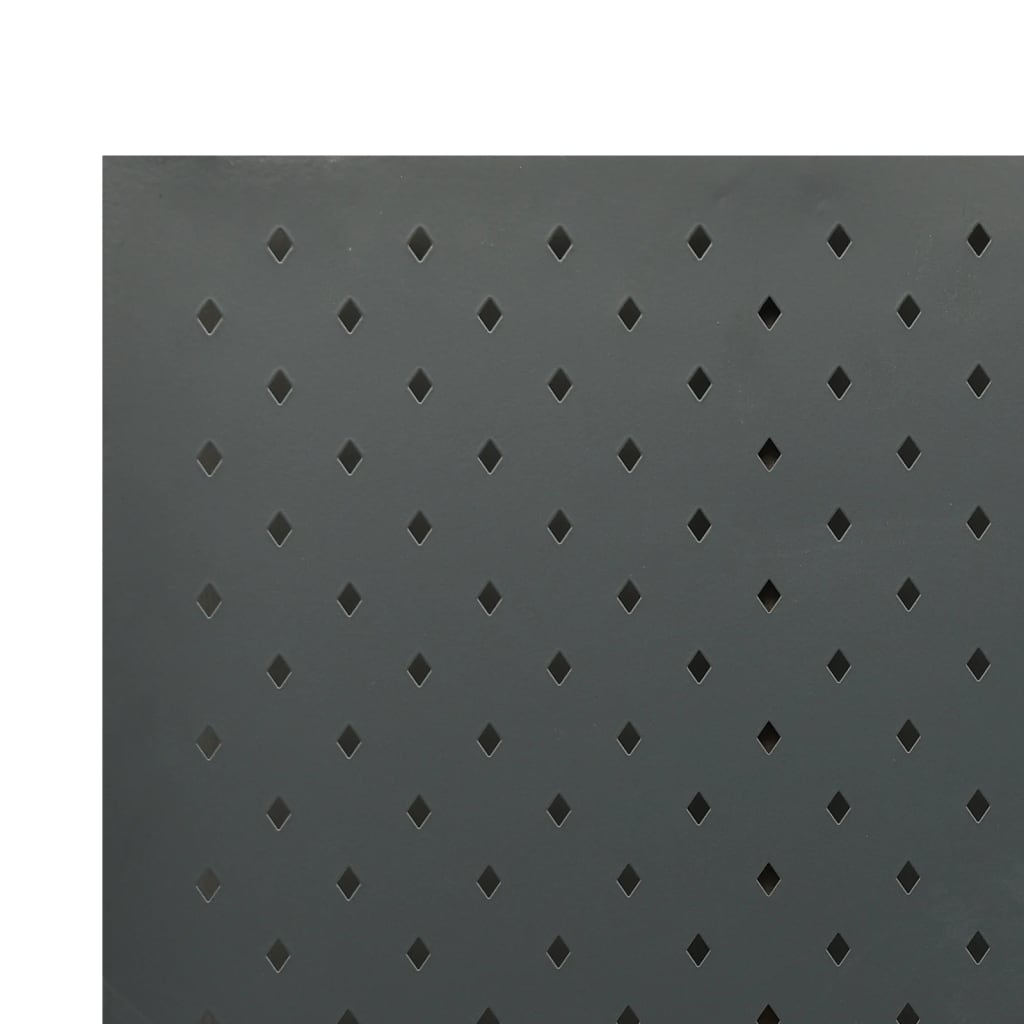 vidaXL 3-paneļu istabas aizslietnis, pelēks, 120x180 cm, tērauds