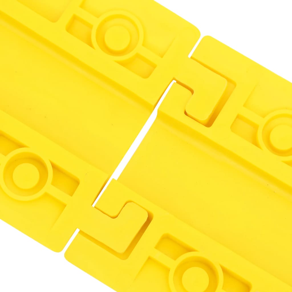 vidaXL vadu aizsargi, 4 gab., 98,5 cm, dzelteni