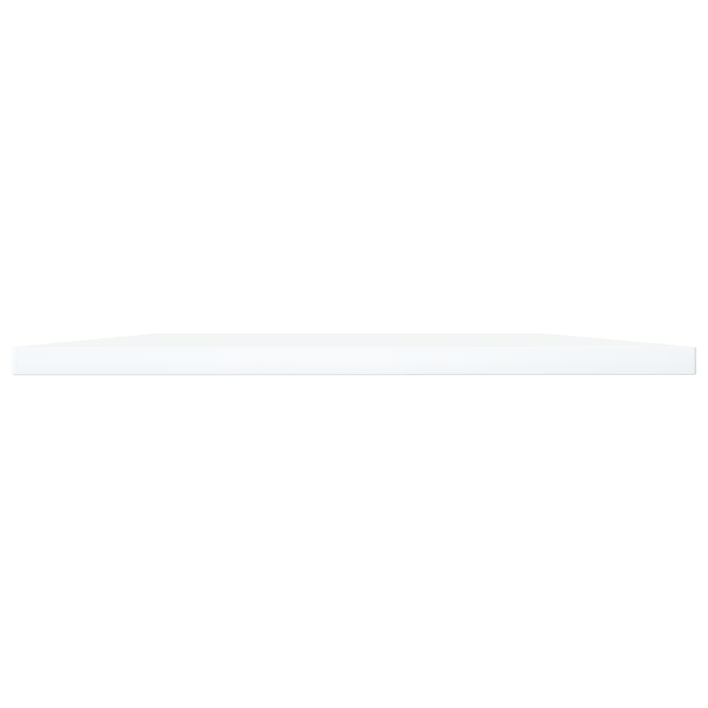 vidaXL plauktu dēļi, 4 gab., balti, 100x40x1,5 cm, skaidu plāksne