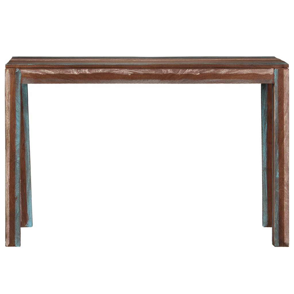 vidaXL virtuves galds, antīks stils, 118x60x76 cm, masīvkoks