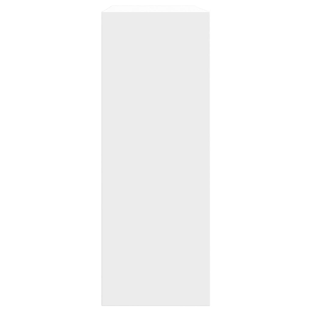 vidaXL apavu skapītis, balts, 60x21x57 cm, inženierijas koks