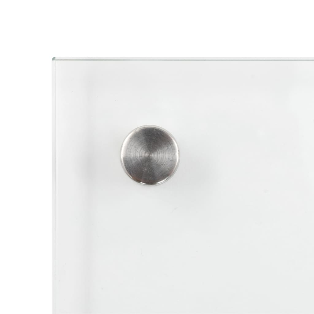 vidaXL virtuves panelis, 70x60 cm, rūdīts stikls, caurspīdīgs