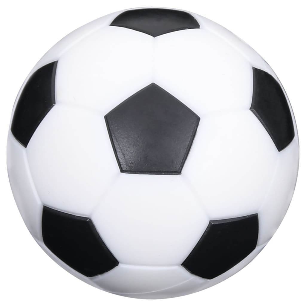 vidaXL galda futbola bumbiņas, 10 gab., 32 mm, ABS