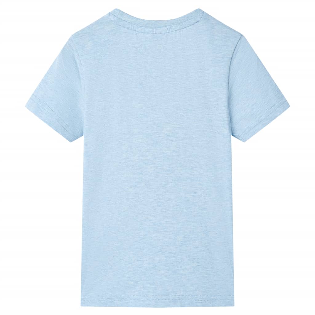 Bērnu T-krekls, maigi zils, 92