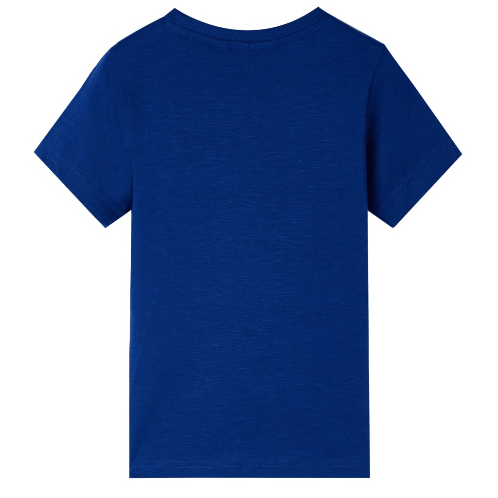 Bērnu T-krekls ar īsām piedurknēm, tumši zils, 92