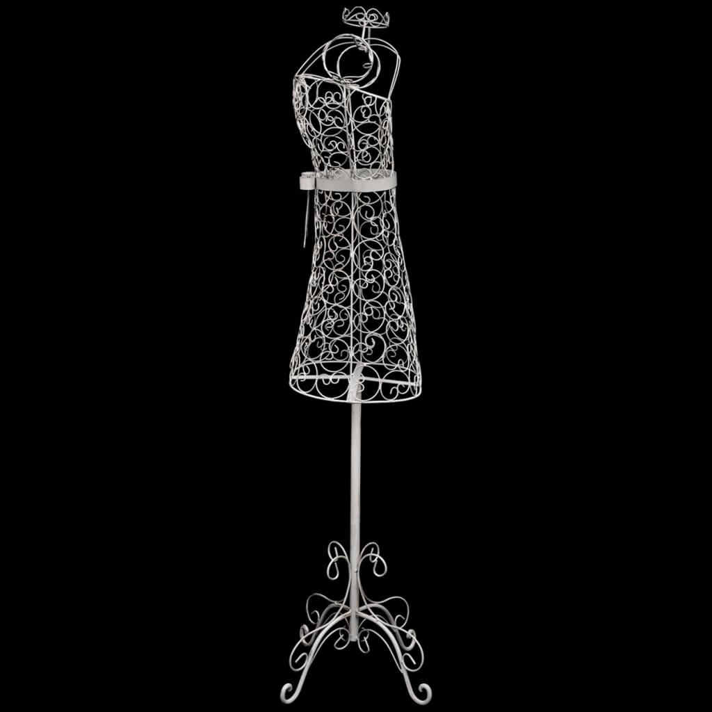 Dekoratīvs Sieviešu Torss (Kleita) no Metāla Stieplēm: Antīks dizains