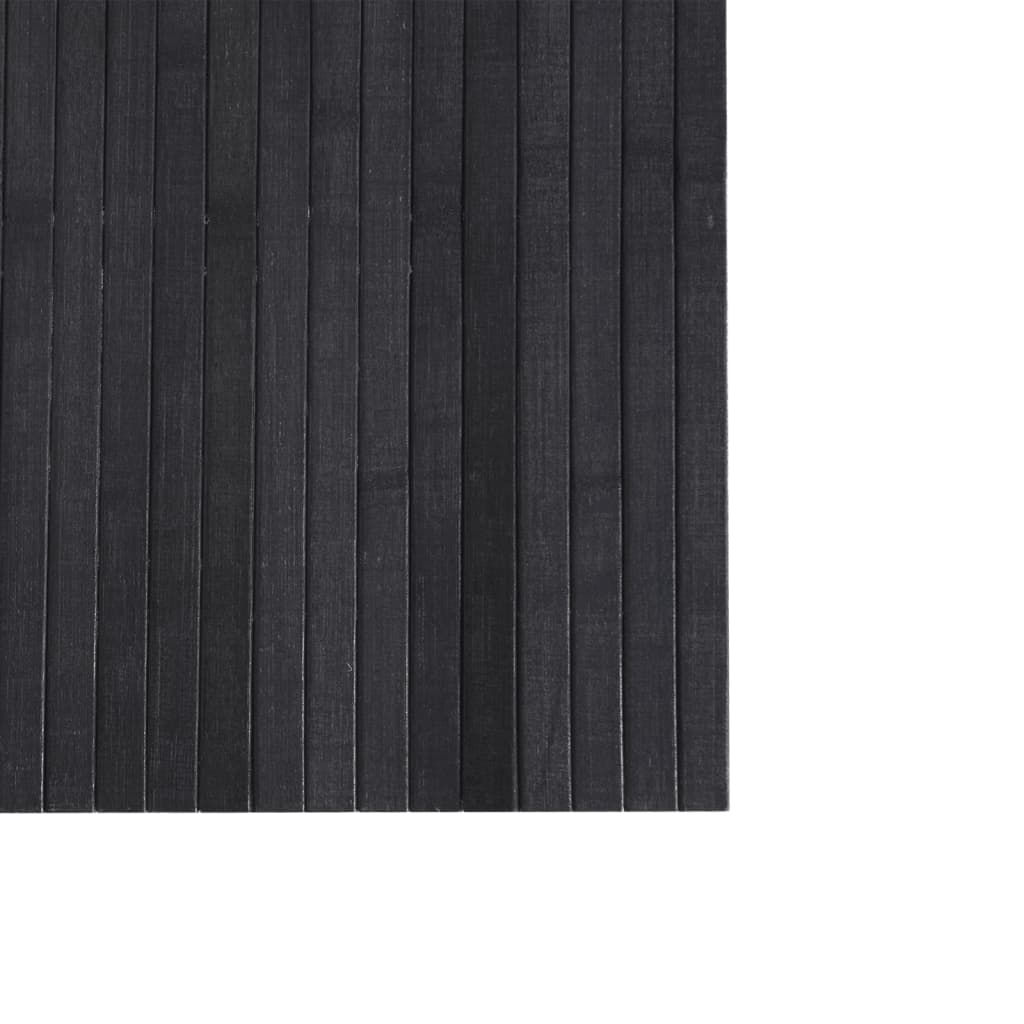vidaXL istabas aizslietnis, pelēks, 165x400 cm, bambuss
