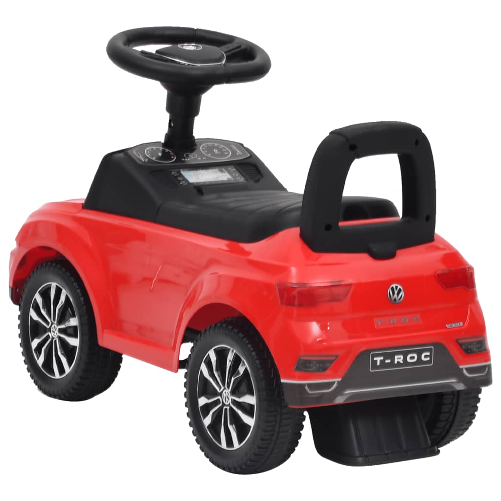 vidaXL stumjams rotaļu auto, Volkswagen T-Roc, sarkans