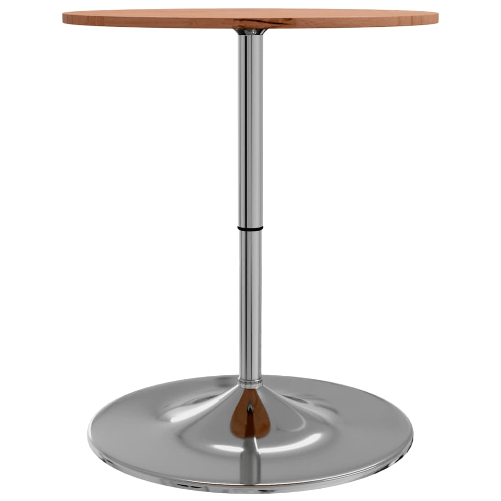 vidaXL bāra galds, Ø60x89,5 cm, dižskābarža masīvkoks