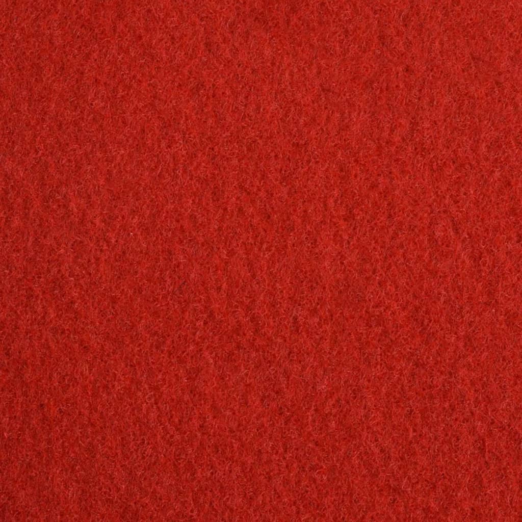 vidaXL sarkanais paklājs, 1x12 m