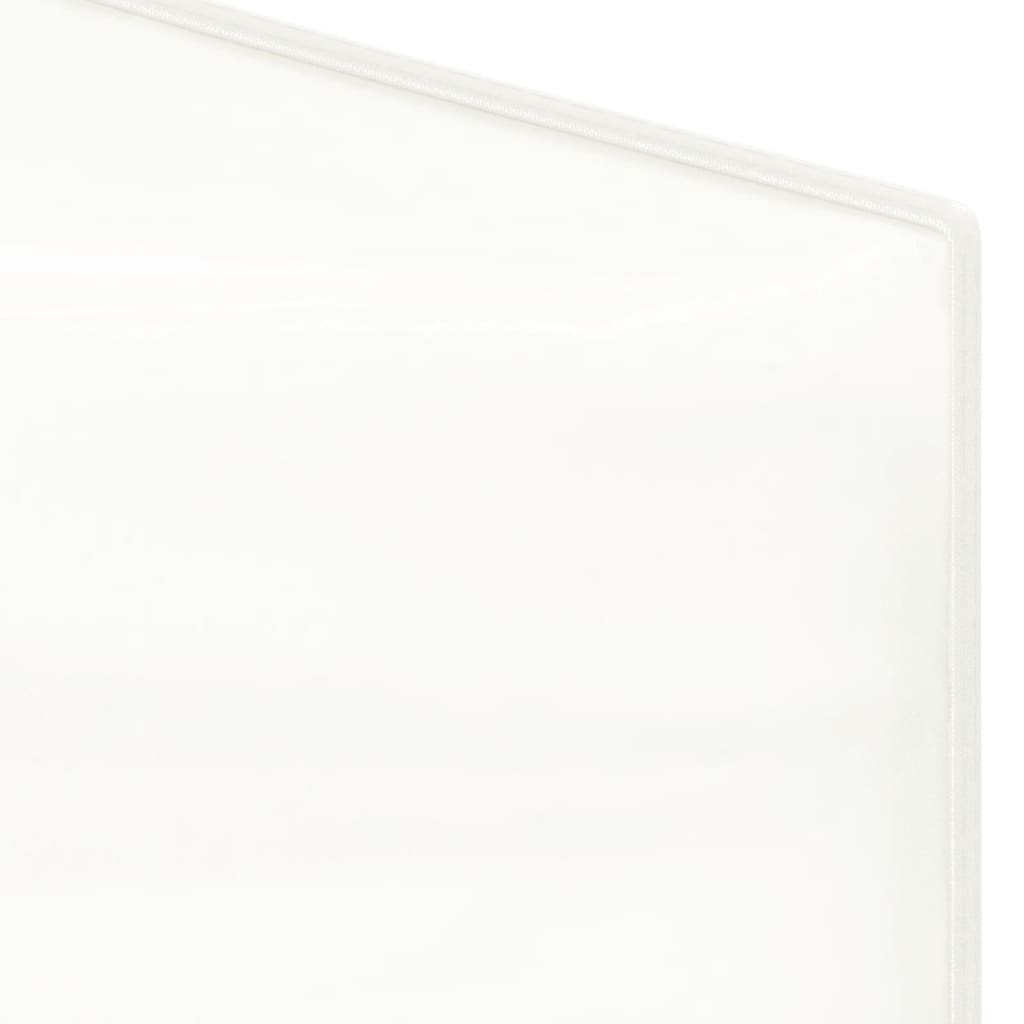 vidaXL saliekama nojume ar sienām, balta, 3x3 m