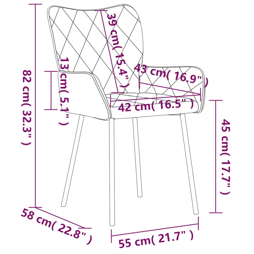 vidaXL virtuves krēsli, 2 gab., pelēkbrūns audums